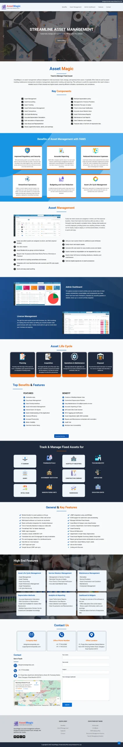 Asset Magic Website